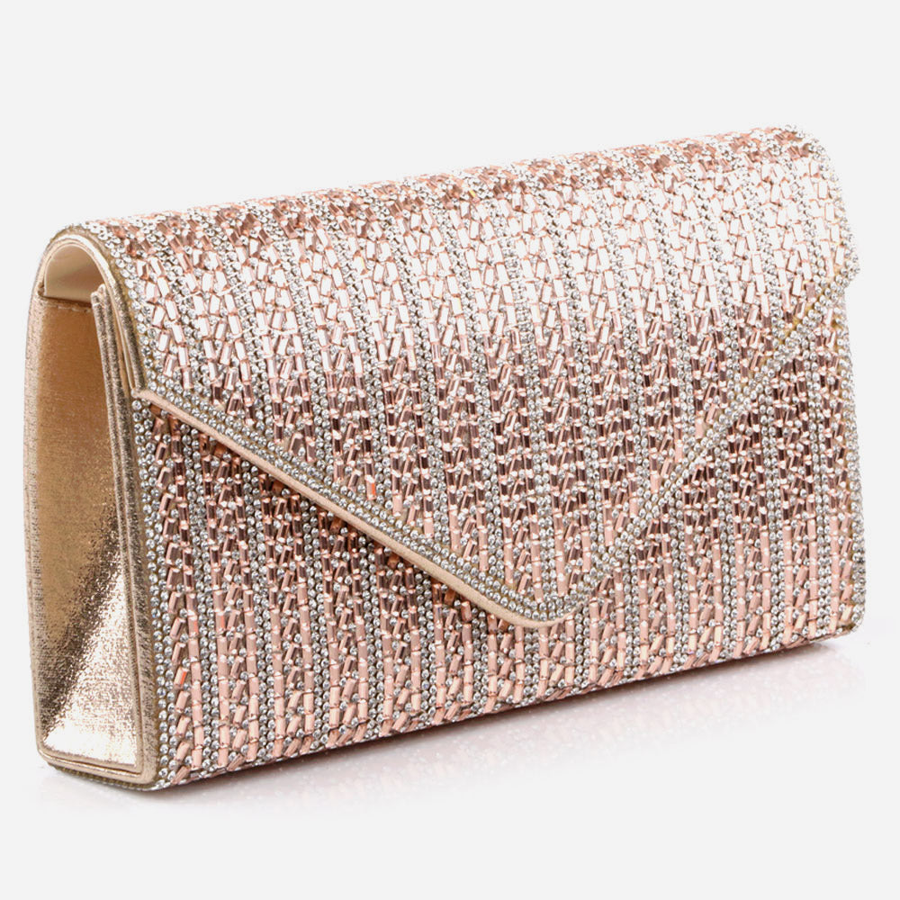 Womens Evening Clutch Bag Wedding Handbag Prom Purse Sparkly Bridal Party Bags Diamante Birthday Gifts for Her