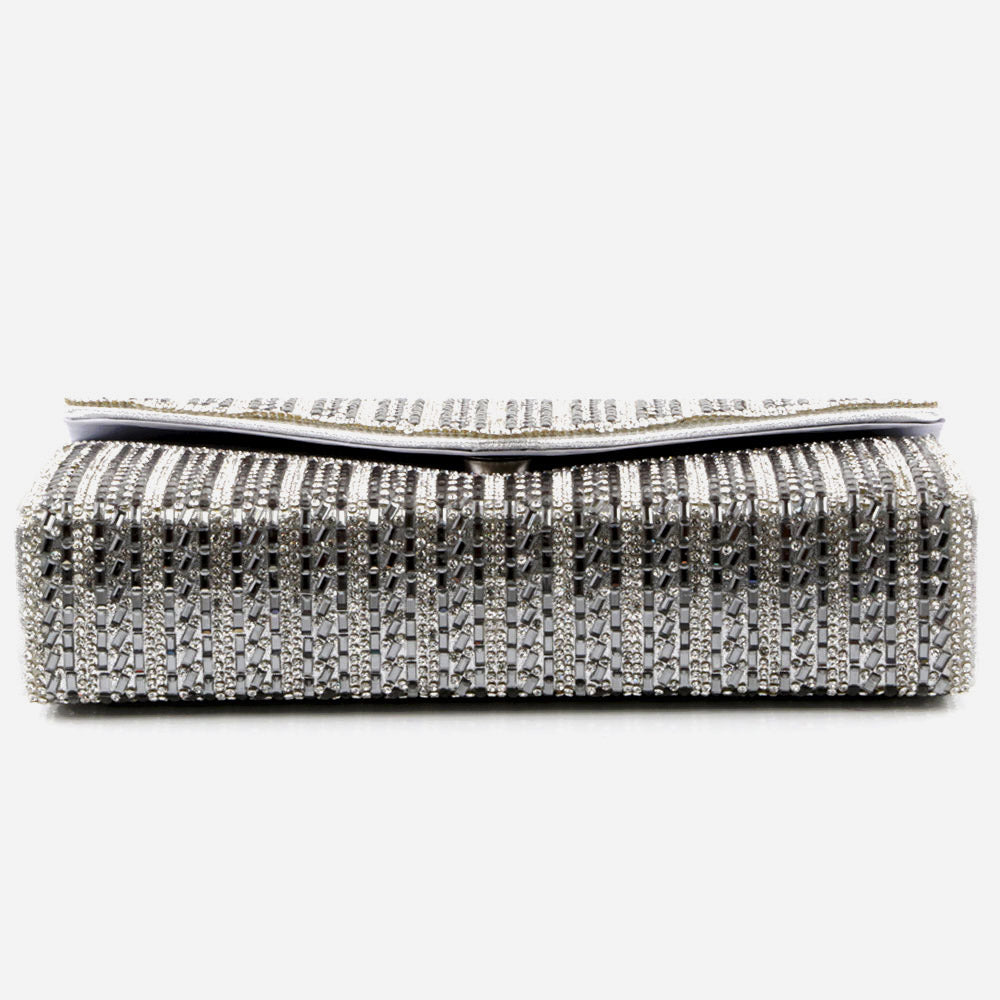 Womens Evening Clutch Bag Wedding Handbag Prom Purse Sparkly Bridal Party Bags Diamante Birthday Gifts for Her