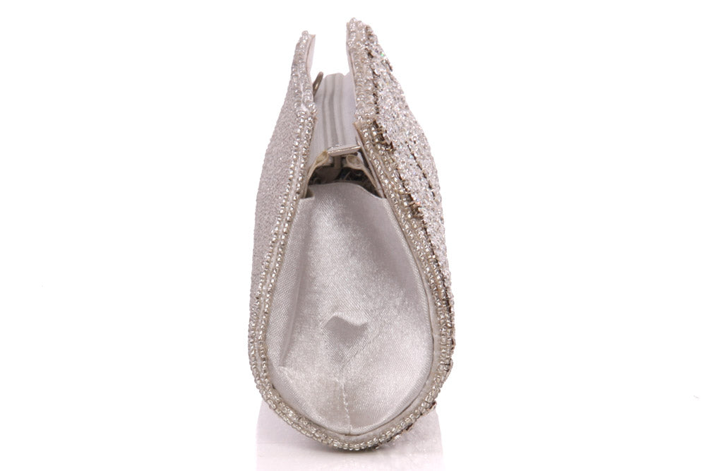 Womens ‘Samur’ Sequins Adorned Bridal Handbag