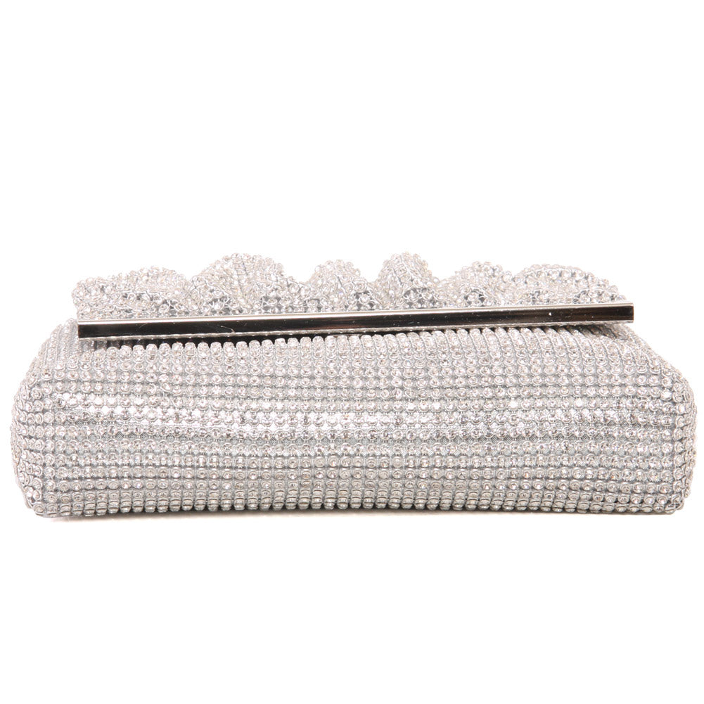 Women ‘Dazzle’ Diamante Embellished Evening Clutch Bag