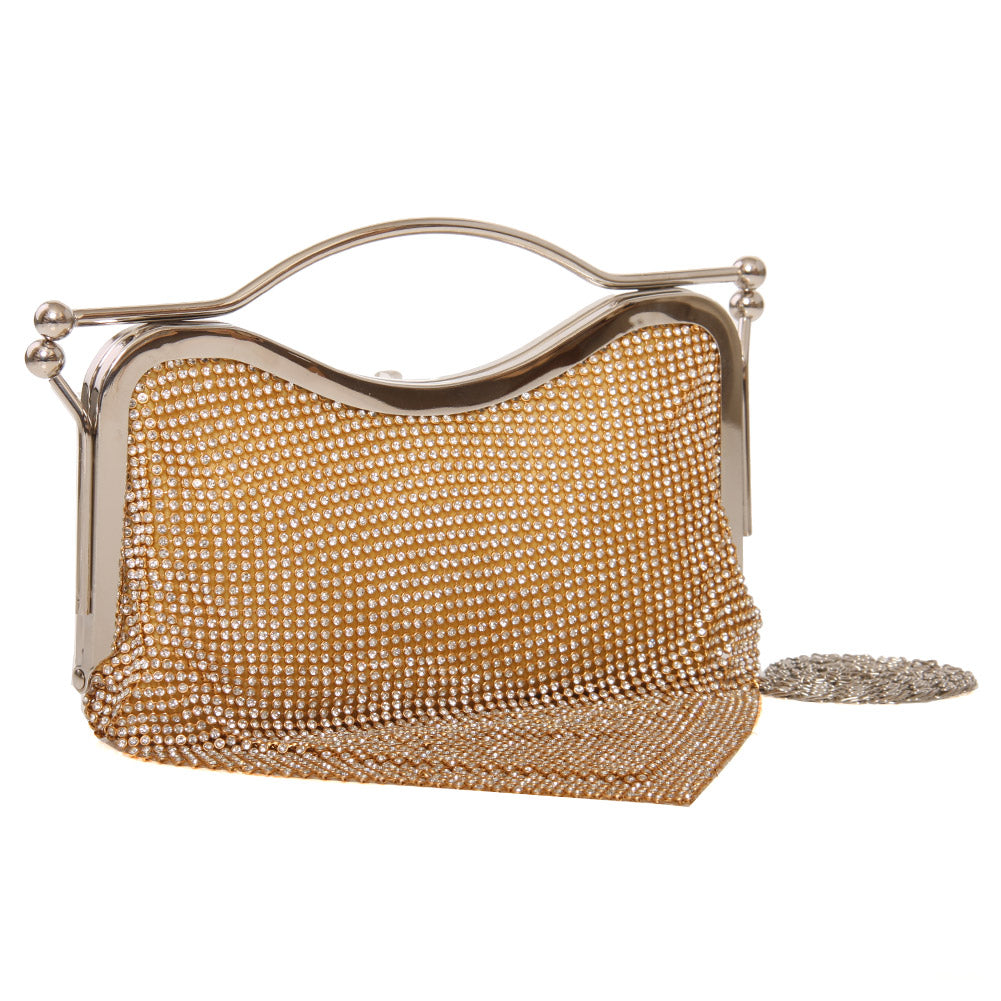 Women ‘Pepper’ Diamante Encrusted Evening Clutch