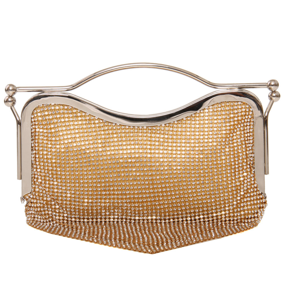 Women ‘Pepper’ Diamante Encrusted Evening Clutch