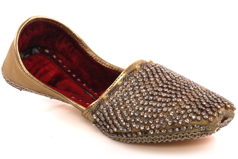 Boys ‘Rogie’ Leather Indian Khussa Shoes