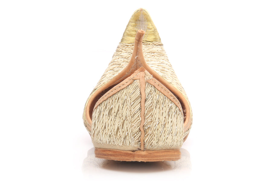 Boys Leather Indian Khussa 'Scout' Pumps