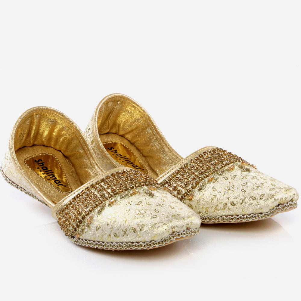 Mens Gents Decorated Evening Groom Leather Shoes Wedding Traditional Indian Khussa Flats Slip-ons Mojaris Pumps Sizes
