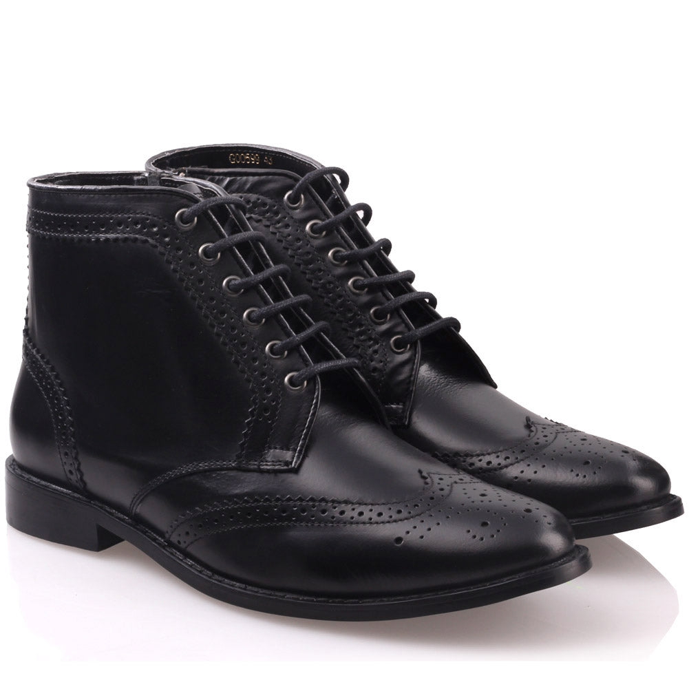 Mens ‘Moeeb’ Leather Formal Boots