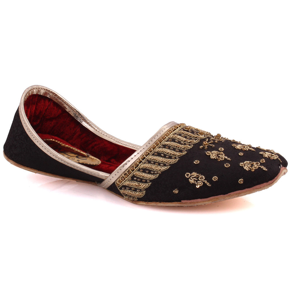 Men “ZANDER” Traditional Punjabi Leather Khussa