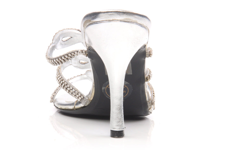 Women Slip On 'Viennese' Heel Sandals