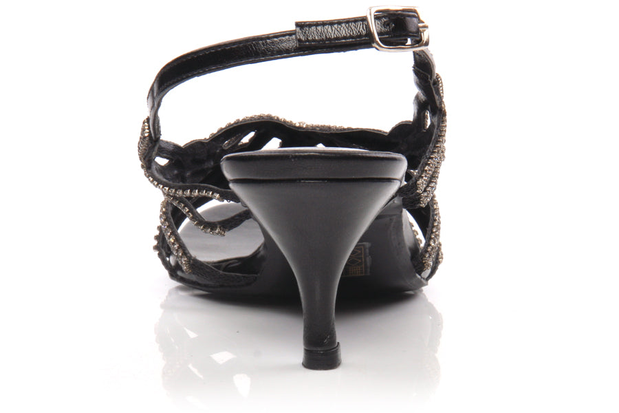 Womens 'Patsy' Jeweled Evening Heel Sandal