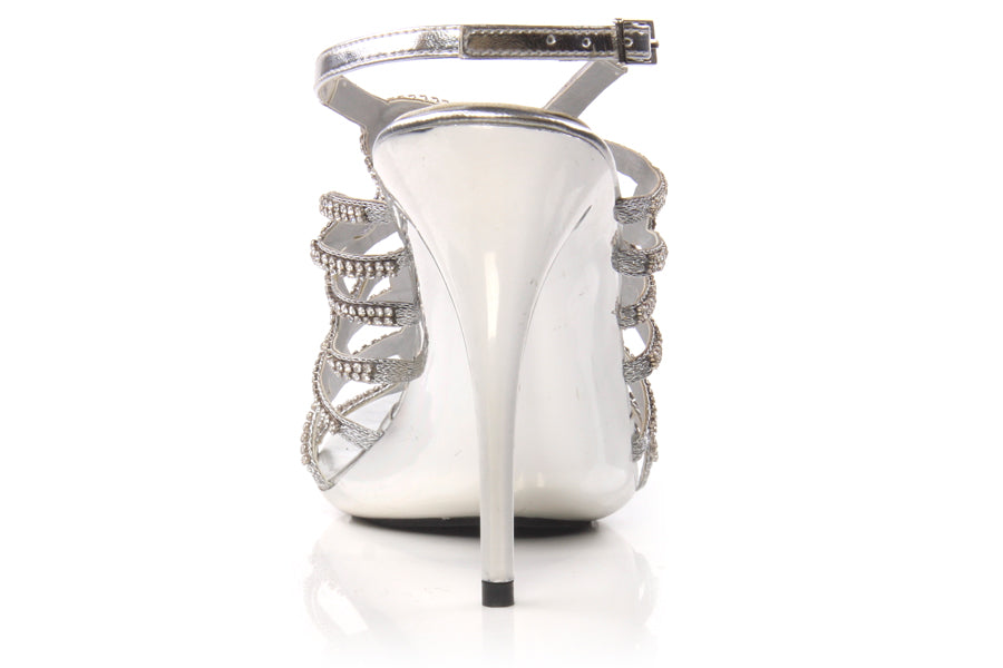 Women Jeweled Cage Upper 'Mae' Sandal